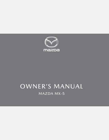 mazda mx-5 2022-2023 owners manual rhd and lhd